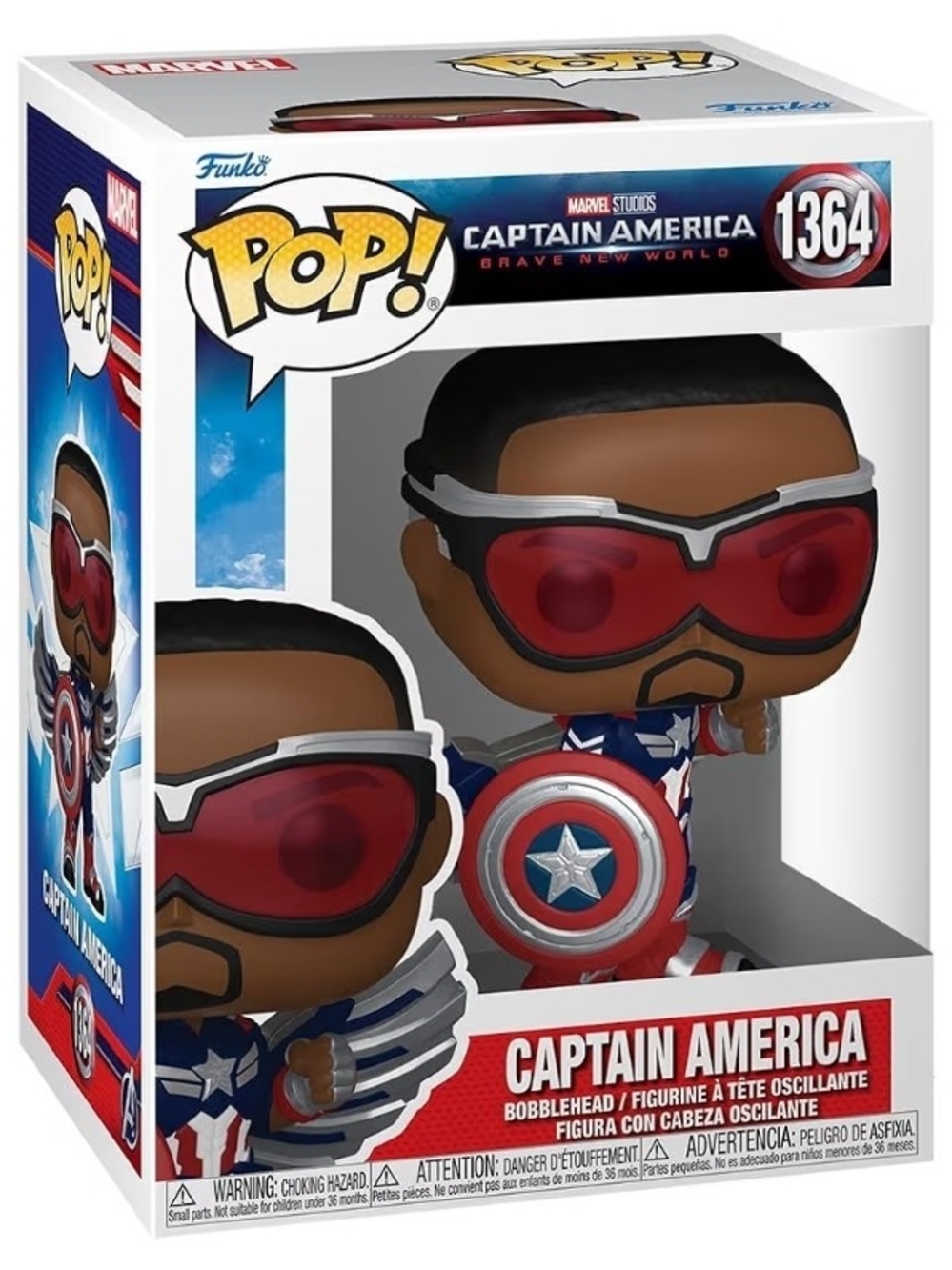 Funko Pop! Captain America Bobblehead - #1364 NIB